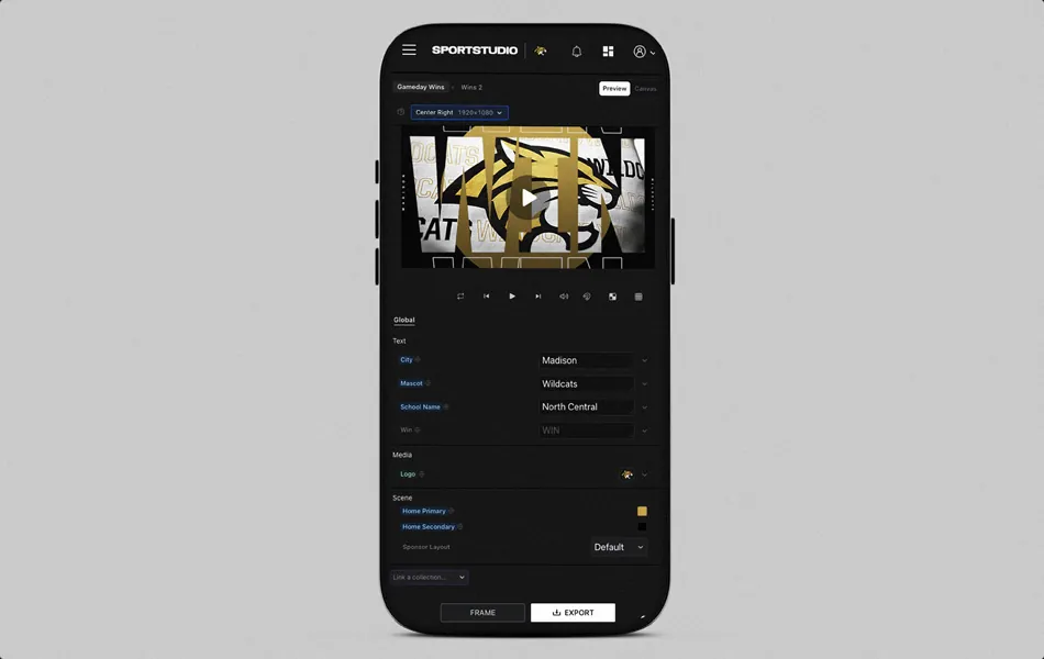 Edit from anywhere, even on mobile.